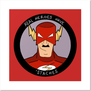 Movember Flash Posters and Art